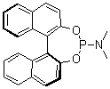 structure of CAS# 185449-80-3, (S)-N,N-Dimethyl-dinaphtho[2,1-d:1',2'-f][1,3,2]dioxaphosphepin-4-amine
