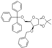 CAS # 185541-37-1, 1,2-O-(1-Methylethylidene)-3-O-(phenylmethyl)-5-O-(triphenylmethyl)-alpha-D-xylofuranose