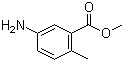 structure of CAS# 18595-12-5, 5-氨基-2-甲基苯甲酸甲酯