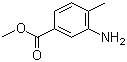 structure of CAS# 18595-18-1, 3-氨基-4-甲基苯甲酸甲酯