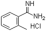 structure of CAS# 18636-98-1, 2-Methylbenzamidine hydrochloride