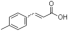 structure of CAS# 1866-39-3, 4-Methylcinnamic acid