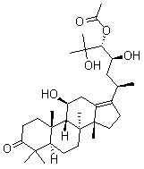 structure of CAS# 18674-16-3, Alisol A 24-acetate