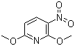 structure of CAS# 18677-41-3, 2,6-二甲氧基-3-硝基吡啶
