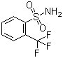 structure of CAS# 1869-24-5, 2-三氟甲基苯磺酰胺