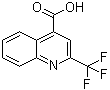 structure of CAS# 18706-39-3, 2-(Trifluoromethyl)-4-quinolinecarboxylic acid