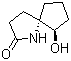 CAS 登录号：187106-20-3, 6-羟基-1-氮杂-(5R,6S)-rel-螺[4.4]壬烷-2-酮