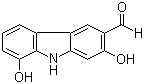 CAS 登录号：187110-72-1, Clauszoline M, 2,8-二羟基-9H-咔唑-3-甲醛