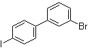structure of CAS# 187275-73-6, 3-溴-4'-碘-1,1'-联苯