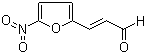 structure of CAS# 1874-22-2, 5-Nitrofuran-2-acrylaldehyde
