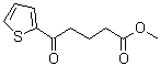 structure of CAS# 18760-47-9, delta-氧代-2-噻吩戊酸甲酯