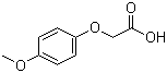 structure of CAS# 1877-75-4, 对甲氧基苯氧乙酸