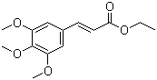 structure of CAS# 1878-29-1, Ethyl 3,4,5-trimethoxycinnamate