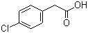 structure of CAS# 1878-66-6, 4-Chlorophenylacetic acid