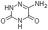 structure of CAS# 18802-38-5, 6-Amino-1,2,4-triazine-3,5(2H,4H)-dione