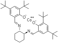 structure of CAS# 188264-84-8, (1S,2S)-(+)-1,2-环己二胺-N,N'-双(3,5-二叔丁基亚水杨基)钴