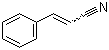 structure of CAS# 1885-38-7, Cinnamonitrile
