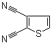 structure of CAS# 18853-42-4, 2,3-Dicyanothiophene