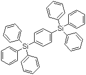 structure of CAS# 18856-08-1, 1,4-双(三苯基硅)苯