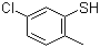 structure of CAS# 18858-06-5, 5-Chloro-2-methylthiophenol