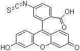 structure of CAS# 18861-78-4, 6-荧光素异硫氰酸酯