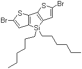 CAS # 188690-66-6, 2,6-Dibromo-4,4-dihexyl-4H-silolo[3,2-b:4,5-b']dithiophene