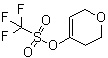 structure of CAS# 188975-30-6, 3,6-Dihydro-2H-pyran-4-yl trifluoromethanesulfonate