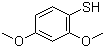 structure of CAS# 18906-37-1, 2,4-Dimethoxythiophenol