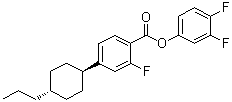 CAS 登录号：189095-82-7, 反式-2-氟-4-(4-丙基环己基)苯甲酸 3,4-二氟苯基酯