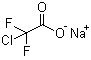structure of CAS# 1895-39-2, 二氟氯乙酸钠