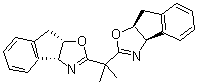 structure of CAS# 189623-45-8, (+)-(3aR,3'aR,8aS,8'aS)-2,2'-(1-甲基亚乙基)二[3a,8a-二氢-8H-茚并[1,2-d]恶唑]