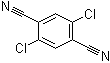 structure of CAS# 1897-43-4, 2,5-二氯对苯二甲腈