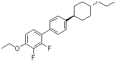 structure of CAS# 189750-98-9, 4-乙氧基-2,3-二氟-4'-(反式-4-丙基环己基)-1,1'-联苯