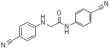 CAS 登录号：1900865-84-0, N-(4-氰基苯基)-2-[(4-氰基苯基)氨基]乙酰胺