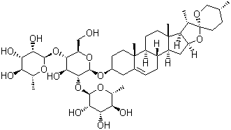 structure of CAS# 19057-60-4, Dioscin