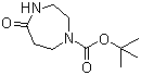 structure of CAS# 190900-21-1, 1-N-Boc-5-oxo-1,4-diazepane