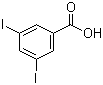 structure of CAS# 19094-48-5, 3,5-二碘苯甲酸
