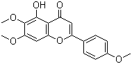structure of CAS# 19103-54-9, Salvigenin