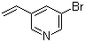 structure of CAS# 191104-26-4, 3-乙烯基-5-溴吡啶