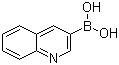 structure of CAS# 191162-39-7, 喹啉-3-硼酸