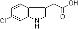 structure of CAS# 1912-44-3, 6-Chloroindole-3-acetic acid