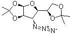 CAS 登录号：19131-08-9, 3-叠氮基-3-脱氧-1,2:5,6-二-O-(1-甲基亚乙基)-alpha-D-乳呋喃糖