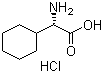 structure of CAS# 191611-20-8, (S)-Cyclohexylglycine hydrochloride
