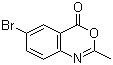 CAS # 19165-25-4, 6-Bromo-2-methyl-4H-3,1-benzoxazin-4-one, 6-Bromo-2-methyl-4H-benzo[d][1,3]oxazin-4-one