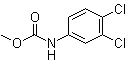 structure of CAS# 1918-18-9, 3,4-Dichlorophenylcarbamic acid methyl ester