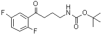 CAS 登录号：1919868-79-3, [4-(2,5-二氟苯基)-4-氧代丁基]氨基甲酸叔丁酯