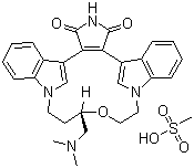 structure of CAS# 192050-59-2, Ruboxistaurin mesylate