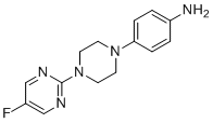 CAS # 1921374-52-8, 4-[4-(5-Fluoro-2-pyrimidinyl)-1-piperazinyl]aniline