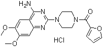 structure of CAS# 19237-84-4, Prazosin hydrochloride