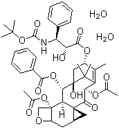 CAS 登录号：192573-38-9, RPR 109881A, Larotaxel 水合物